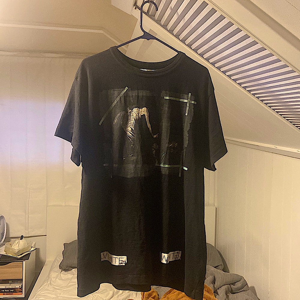 Off-White Faded Painting T-Shirt, C/O Virgil Abloh